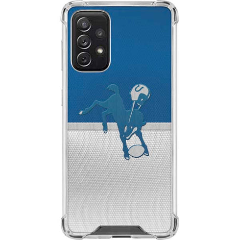 NFL Indianapolis Colts Vintage Galaxy A72 5G Clear Case